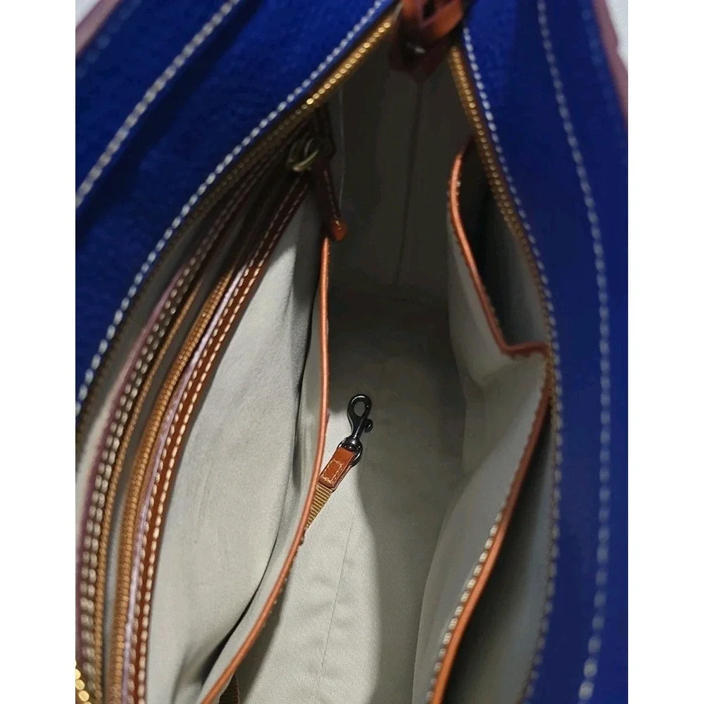Chicago Cubs Dooney & Bourke Pebble Lexington Shipper Purse